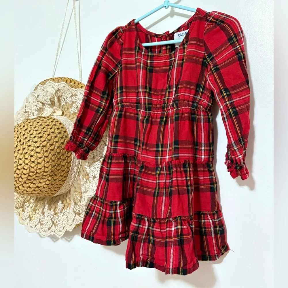 Old Navy Red Plaid Shirt - Picture 4 of 4